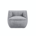 Кресло дизайнерское Brune Grey2